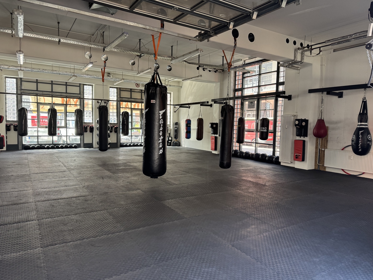 Trainingsfläche des D’Amato Gym